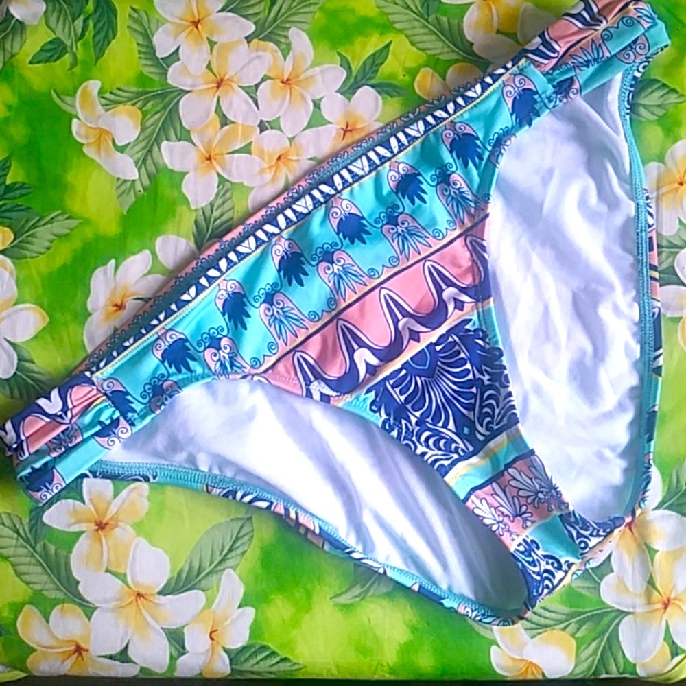 Women's tropical bikini